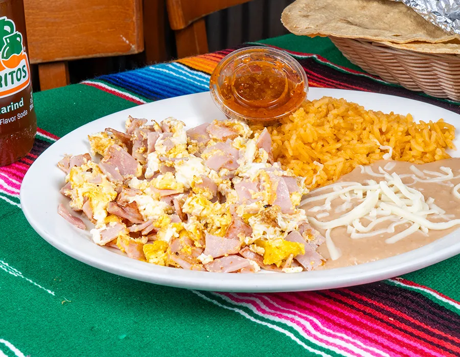 huevos con jamon